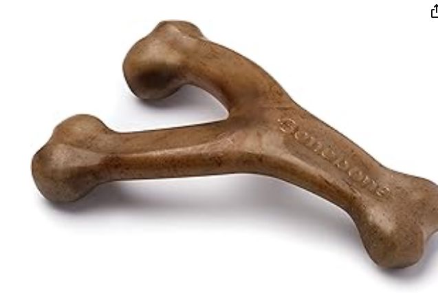 Benebone Wishbone Durable Dog Chew Toy for Aggressive Chewers