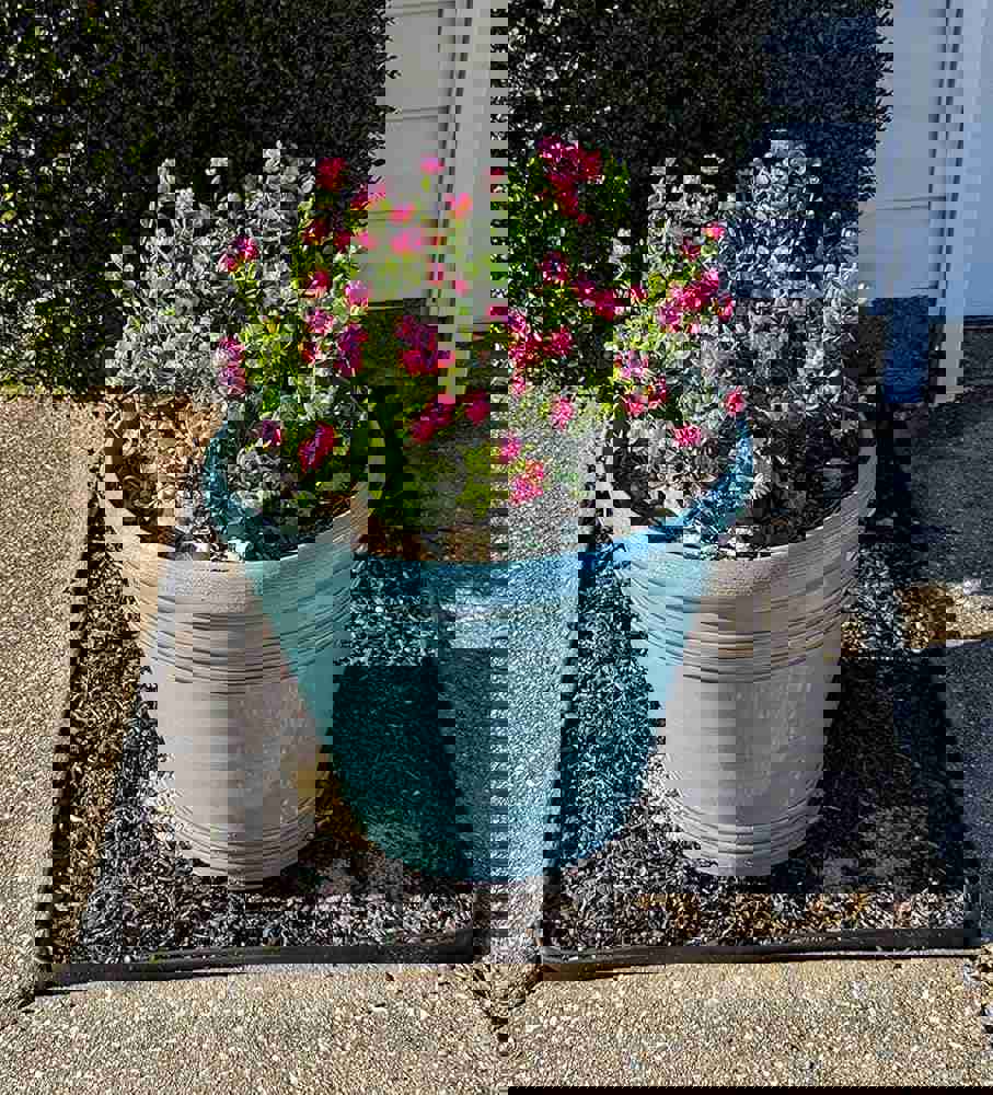 Grunyia 8 Bundles Artificial Outdoors Flowers (Yellow-Eucalyptus) - A Lifesaver for My High-Maintenance Garden