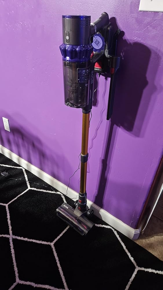 Cordless Vacuum Cleaner, 550W 45KPA 70Mins Self-Standing Vacuum Cleaners for Home, Stick Vacuum Cordless with Wall Mount Charging, LDE Display, Upgraded Roller Brush for Carpet,Pet Hair,Hardwood Floor