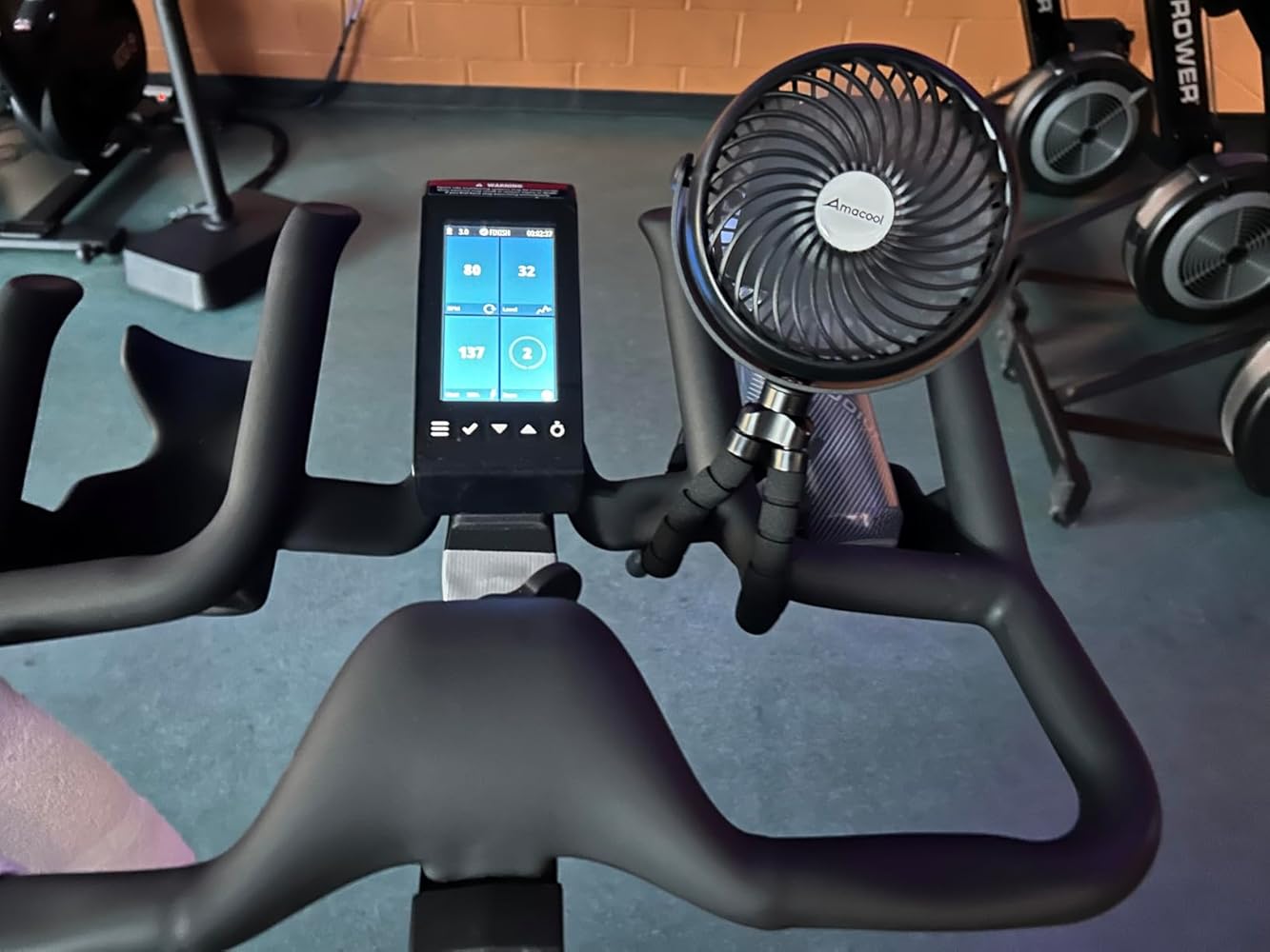 AMACOOL Baby Stroller Fan - 5000mAh Rechargeable, 3-Speed, Strong Yet Quiet, 360°Rotate Portable Clip on Fan for Travel, Car Seat, Crib, Bike, Treadmill, Beach Vacation Essentials