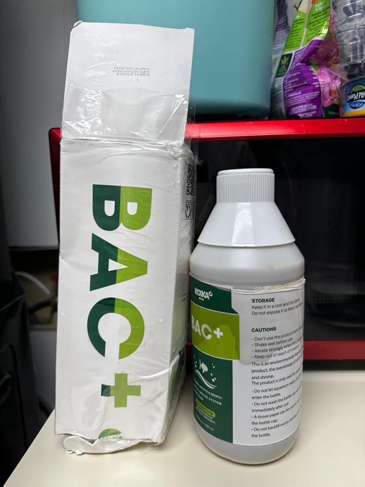 KOIKA BAC+ Aquarium Probiotics, Pleasant Smell, Immunity Boosting, Disease Resistance (BAC+ (New Formula), 120ml)
