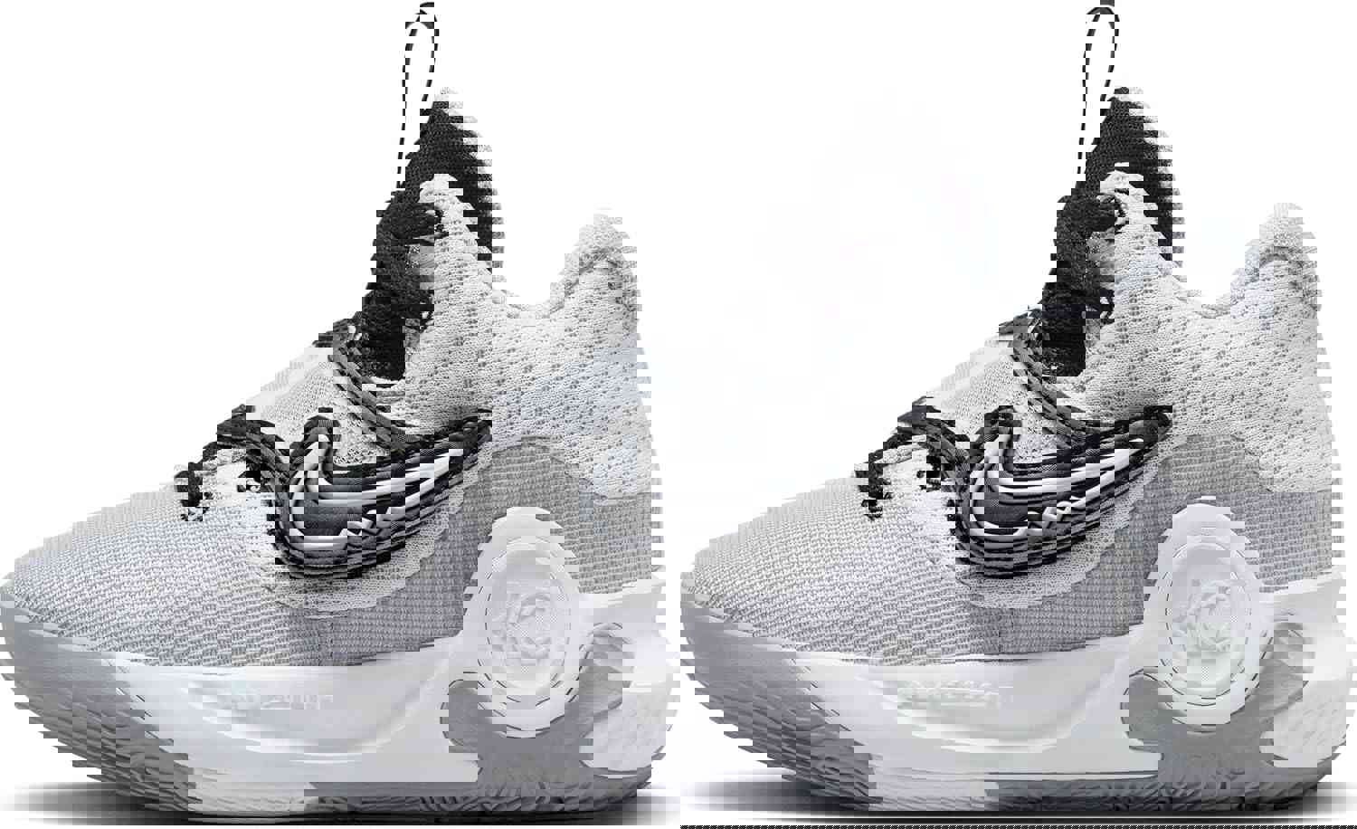 Nike KD Trey 5 X Basketball Shoes (DD9538-102, White/Black/Wolf Grey/White)