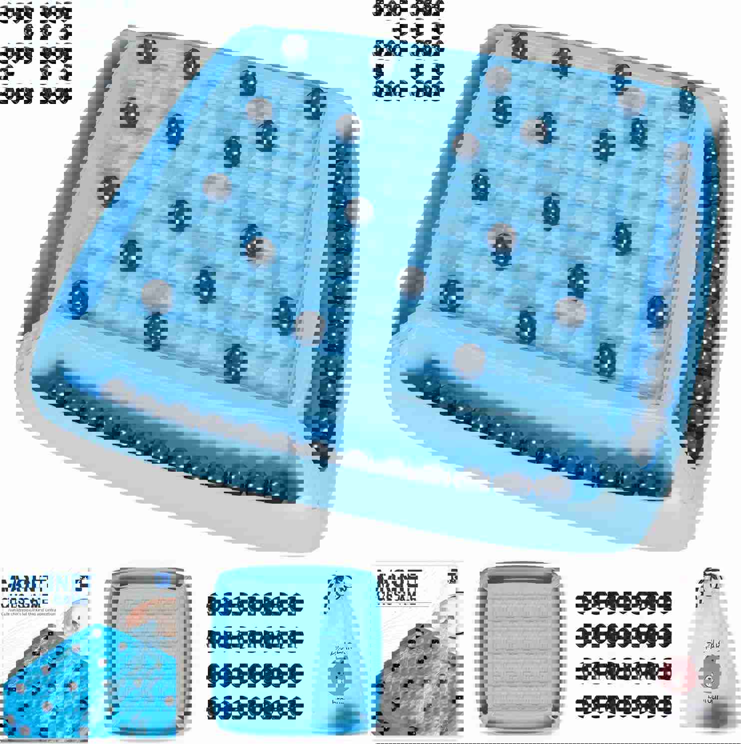 Magnetic Game Chess, Fun Family Magnet Chess Game with 28pcs Stones, Magnetic Board Games for Kids and Adults, Gifts for Boys &amp; Girls, 2-4 Players