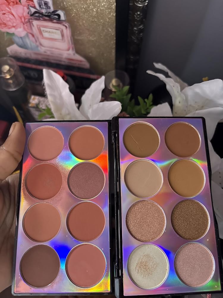 16 Colors Contour Palette Make up - Blush Highlighters Bronzer Powder All in one Makeup Palettes Contour Kit - Face Cosmetics Gifts for Women Beauty for Festivals