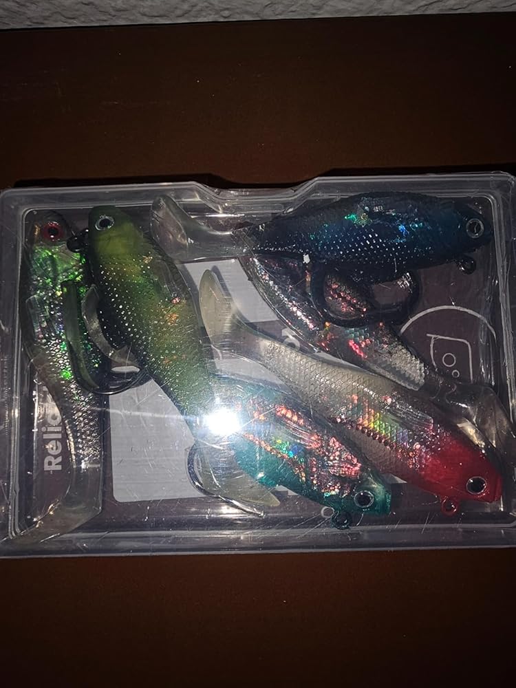 Selake Soft Plastic Lure, Lifelike Bass Bait Kit, Pre-Rigged Fishing Jig Lures for Freshwater &amp;amp; Saltwater, Paddle Tail Swim Baits for Trout,Trolling Lures,Fishing Gifts for Men