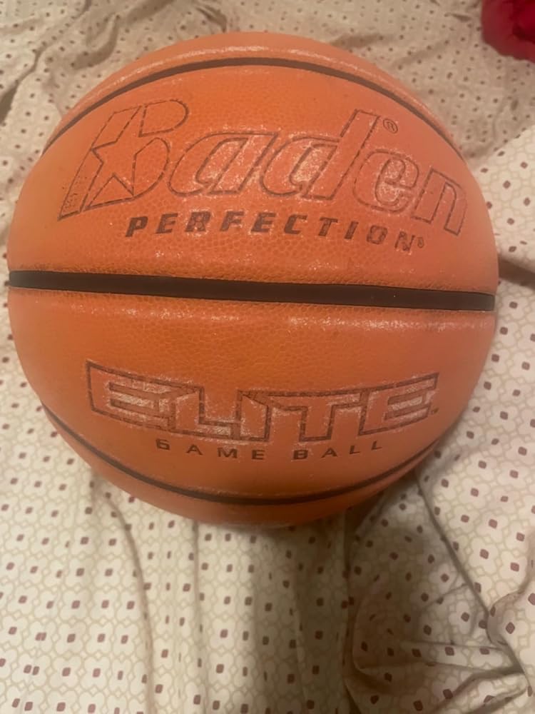 Baden Elite Indoor Game Composite Basketball - Official Size Premium Quality for Professional Play Ideal for Indoor Games