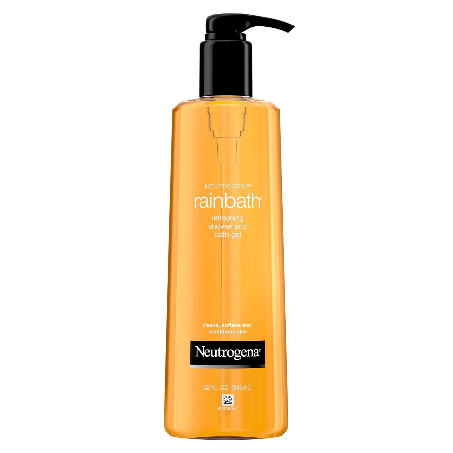 Neutrogena Rainbath Refreshing and Cleansing Shower and Bath Gel, Moisturizing Daily Body Wash Cleanser and Shaving Gel with Clean Rinsing Lather, Original Scent, 32 fl. Oz