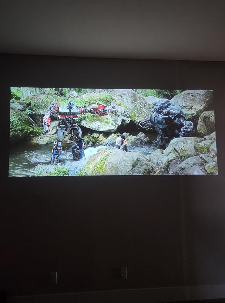 [Sound by JBL &amp;amp; 700ANSI] Yaber 1080P Projector with WiFi 6 and Bluetooth, [Seamless Autofocus] Portable Outdoor Movie Projector, Home Theater Projector for iPhone/TV Stick/HDMI/USB/Laptop/PS5-Gray