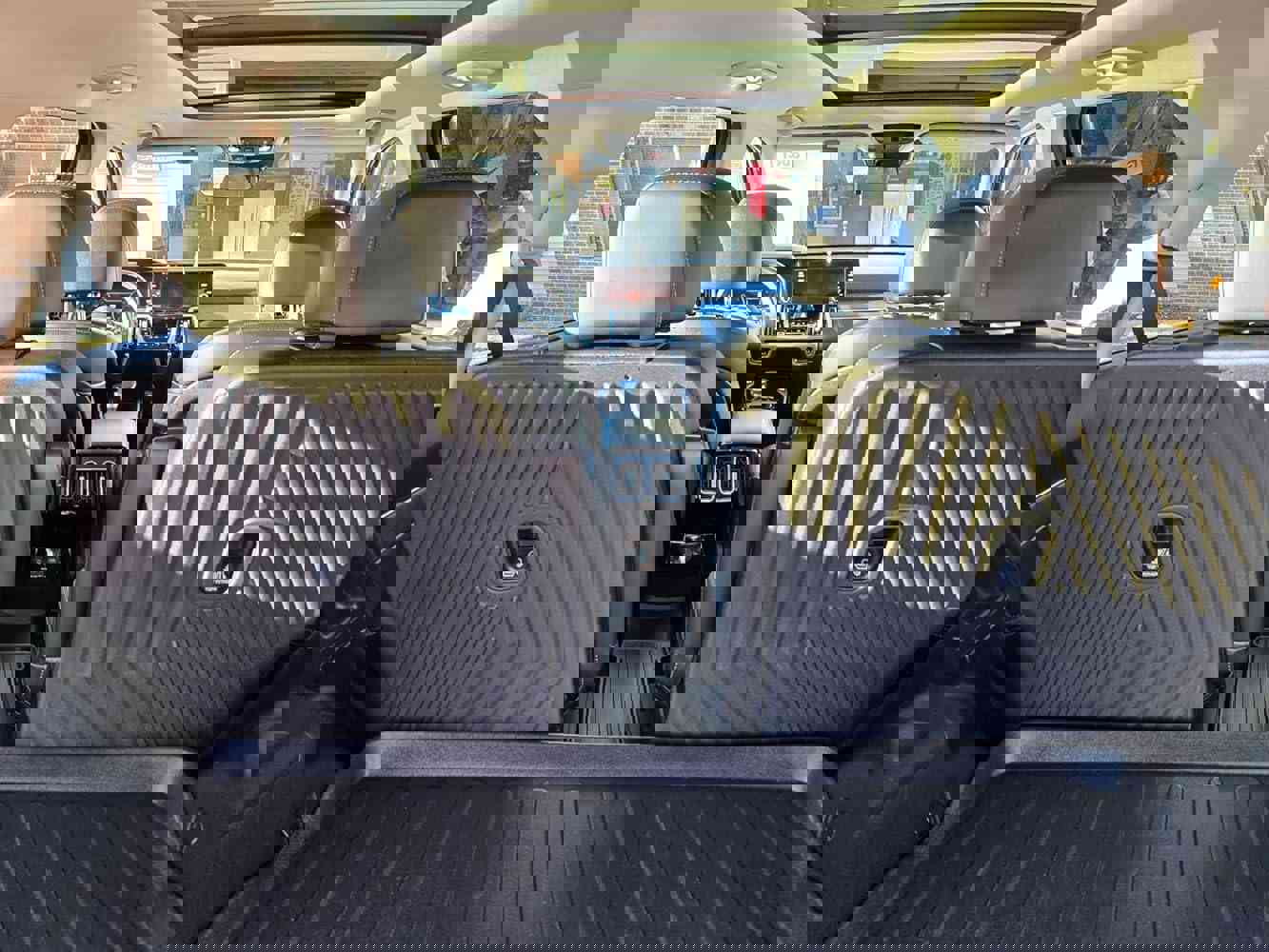 Floor Mats for 2021-2024 2025 Kia Sorento 6/7 Passenger (not for Hybrid), All Weather TPE Cargo Mat Backrest Mat Protection for 2025 Kia Sorento Accessories