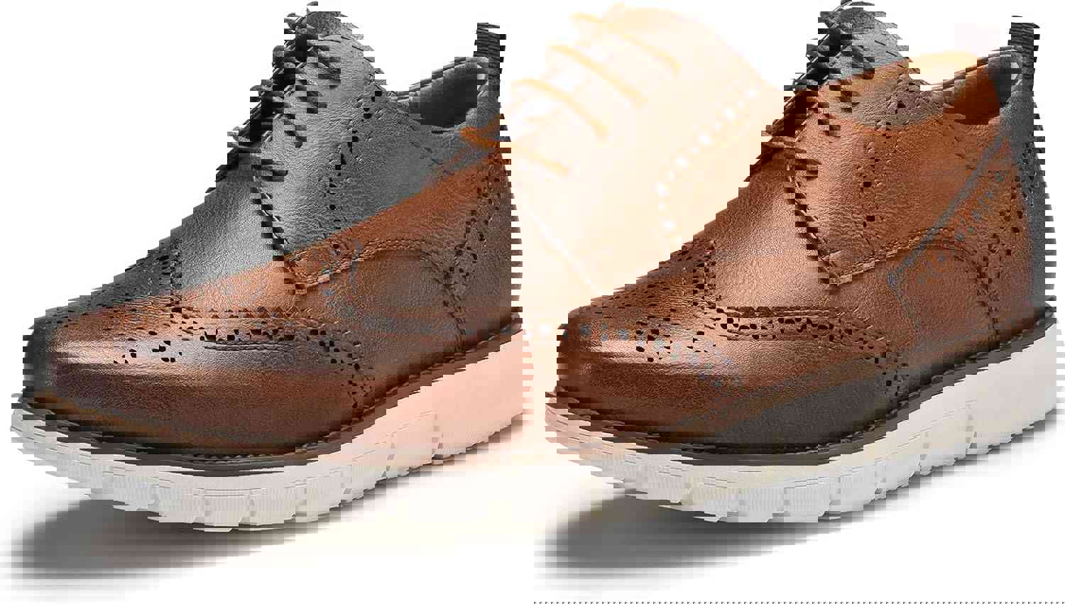 CGRRBW Mens Dress Shoes Casual Oxford Shoes Dress Sneakers Business Wingtip Brogue Office Shoes