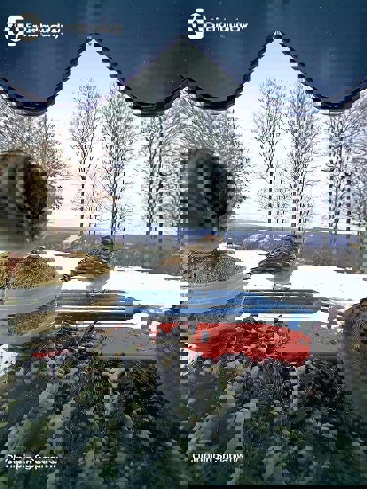 Bird Buddy Blue Perch Extender – Add-On Accessory for Better Bird Watching Experience - Outdoor Bird Perch for Feeding Multiple Birds - Weatherproof and Durable for Large Bird Species