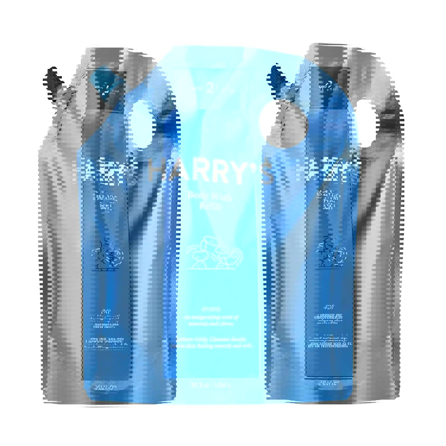 Harry's Men's Body Wash Refill, Stone Scent, 36 Fl Oz