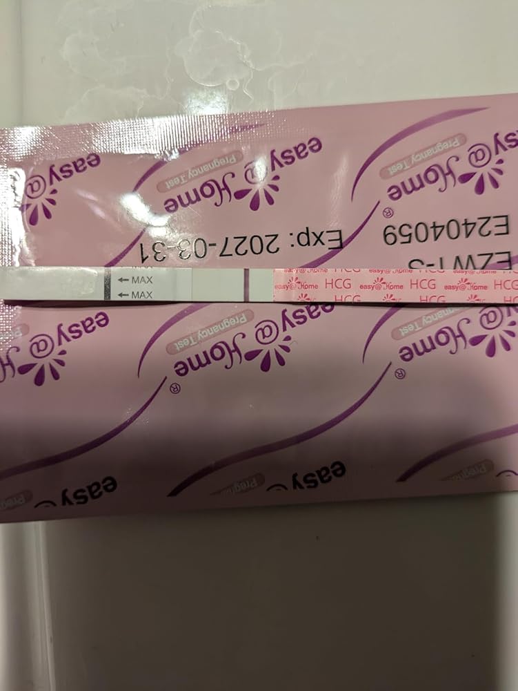 Easy@Home 60 Pregnancy Tests, FSA Eligible, 60 Hcg Test Strips Early Detection - Bulk Pregnancy Strips