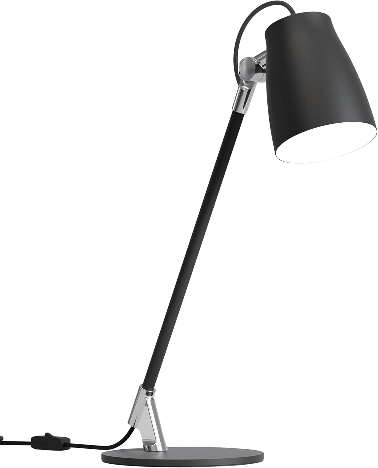 Astro Atelier Desk Indoor Table Lamp (Matt Black) - Dry Rated - E26/Medium Lamp, Designed in Britain - 1224068-3 Years Guarantee