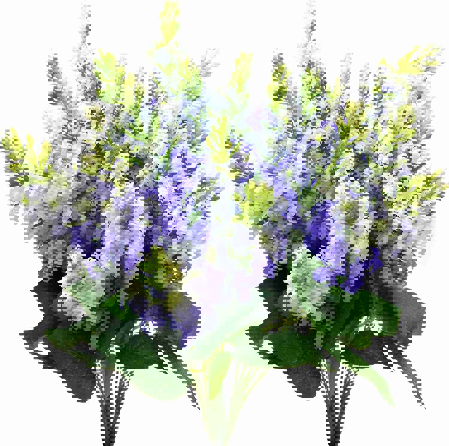 Guagb Artificial Fake Flowers Silk Plastic Plant Arrangement for Home Indoor Outdoor Garden Wedding Table Vase Decorations Faux Snapdragon Flower,3 Bouquets (Lilac)