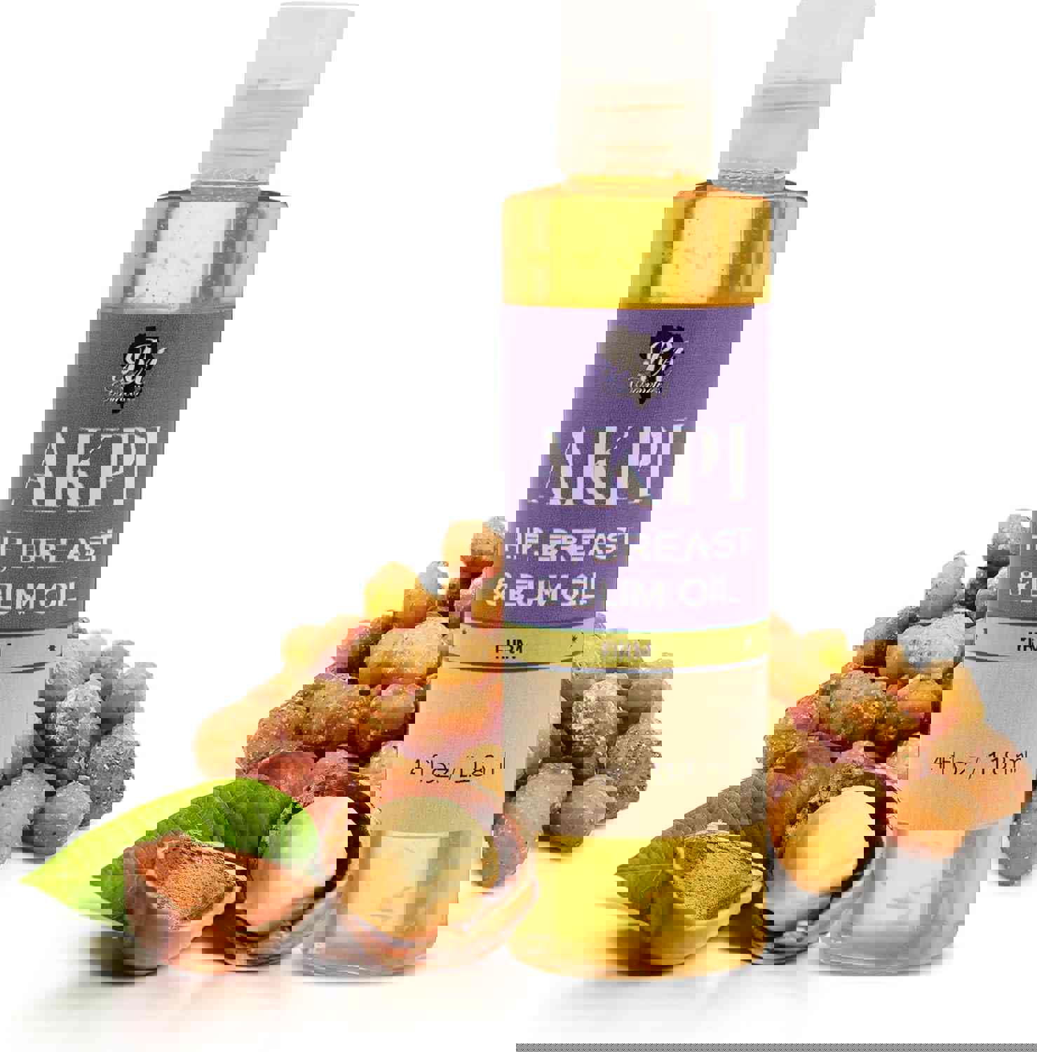 RA Cosmetics Akpi Lifting Oil for Butt, HIPS, and Breasts - 100% Natural, Surgery-Free Beauty Solution - Breasts &amp; Butt Enhancement Oil for Firming and Toning Your Skin | Hip Lift Massage Oil, 4oz