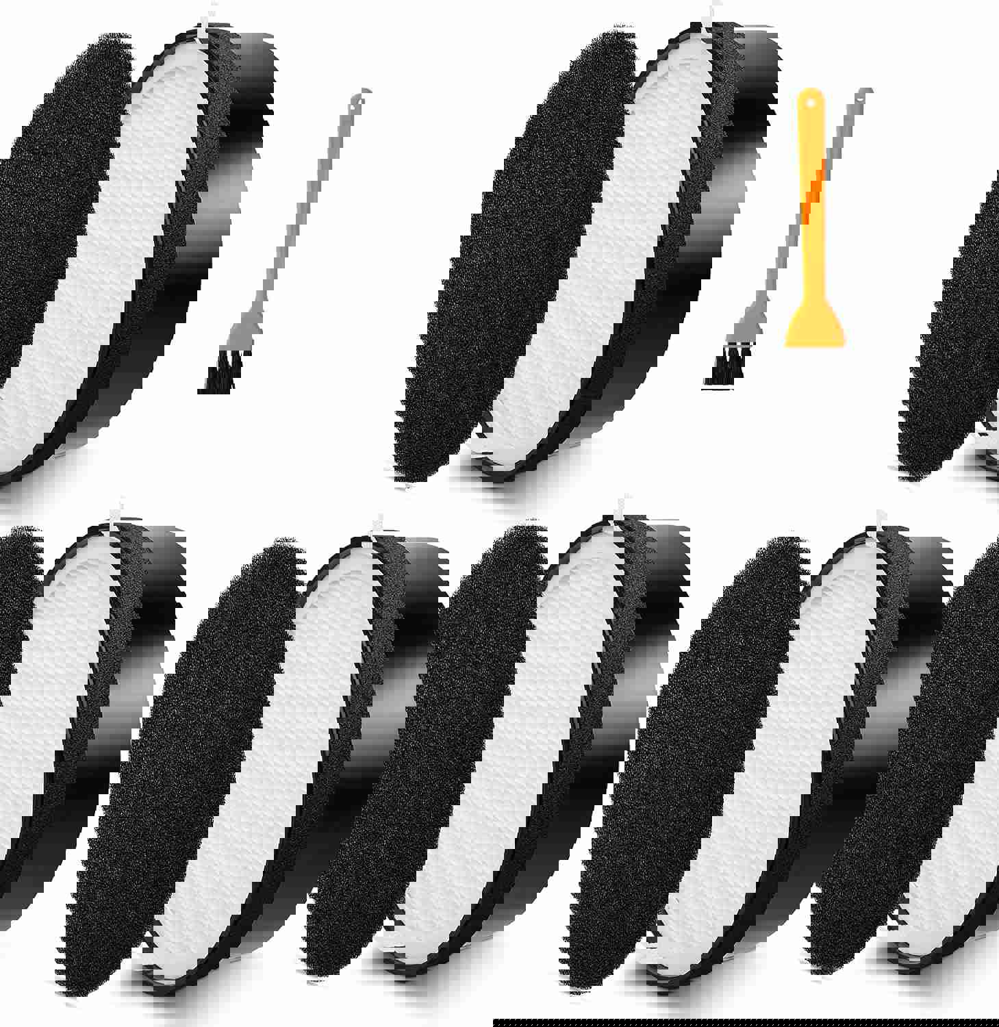 Colorfullife 3 Pack LV-H132 Replacement Filter Compatible with LEVOIT LV-H132 Air Purifier Filter Replacement, H13 True HEPA Filter, Activated Carbon Filter, Pre Filters, Part # LV-H132-RF