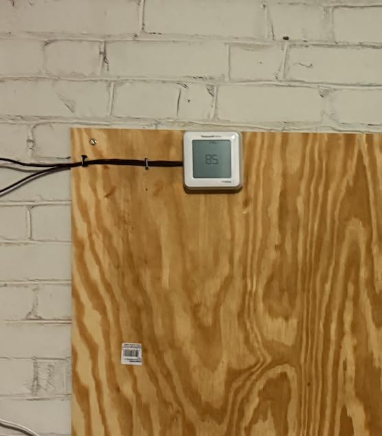 Honeywell TH6320WF2003/U Lyric T6 Thermostat, 3 Heat / 2 Cool Heat Pump Or 2 Heat / 2 Cool Conventional, 4.09&amp;#34; x 4.09&amp;#34; x 1.06&amp;#34;