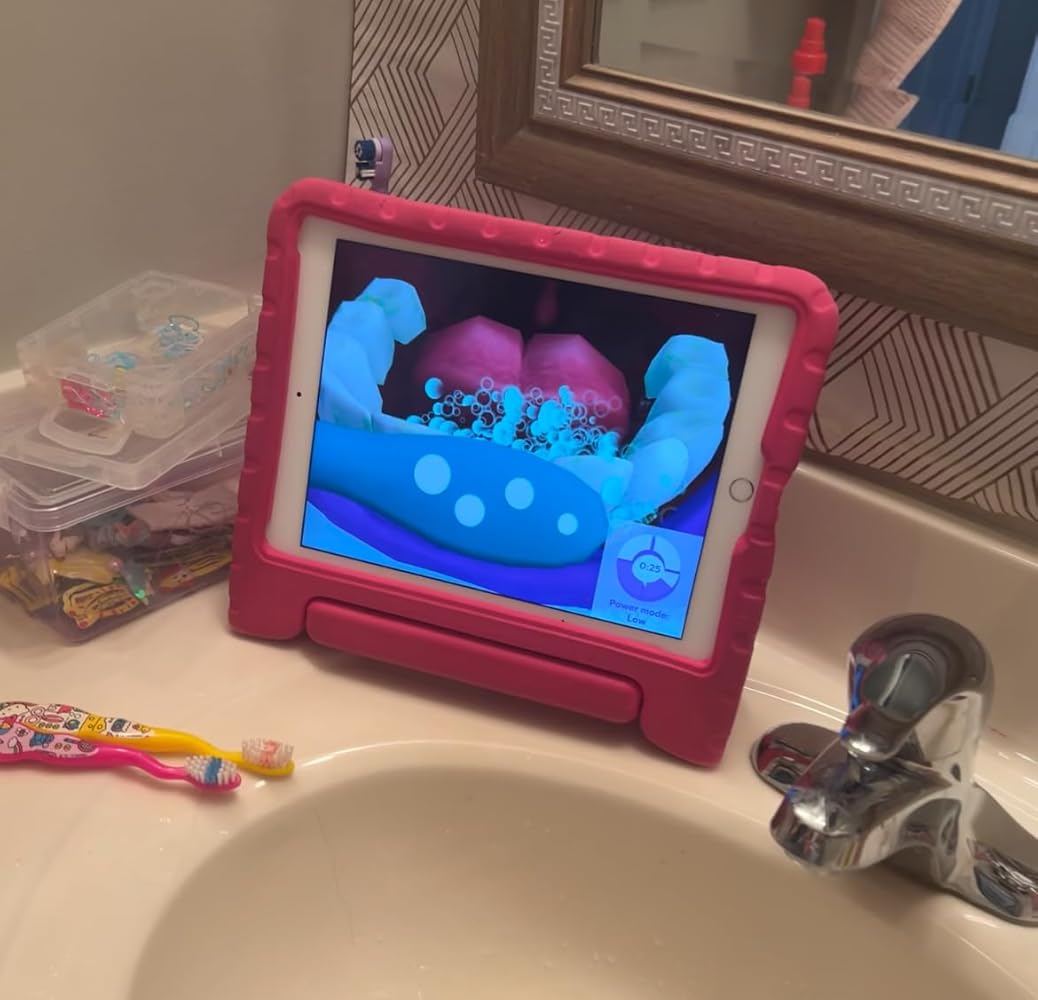 Philips Sonicare for Kids 3+ Bluetooth Connected Rechargeable Electric Power Toothbrush, Interactive for Better Brushing, Turquoise, HX6321/02