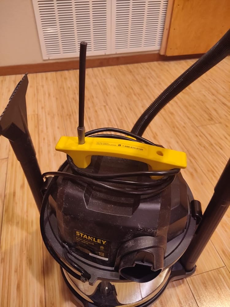 STANLEY 4 Gallon Wet Dry Vacuum: A Compact Powerhouse for Every Cleaning Task