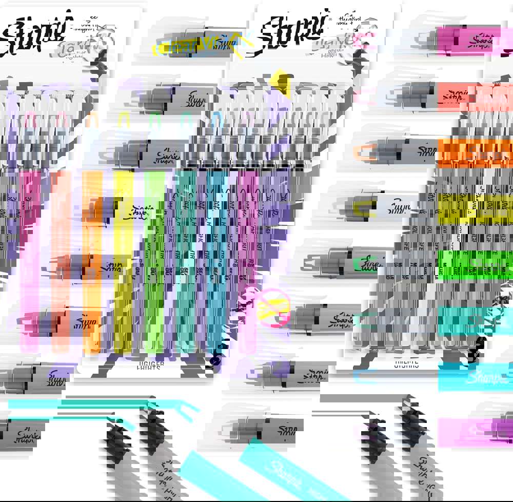 Sharpie Clear View Highlighter Sticks: Precision and Vibrancy in Every Stroke