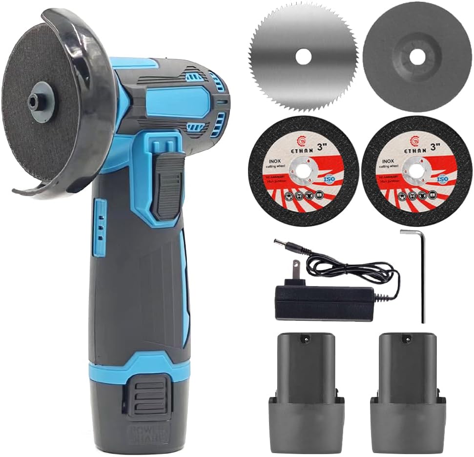 Wazusogok Cordless Mini Angle Grinder Kit Review: Compact Power for Light-Duty Tasks