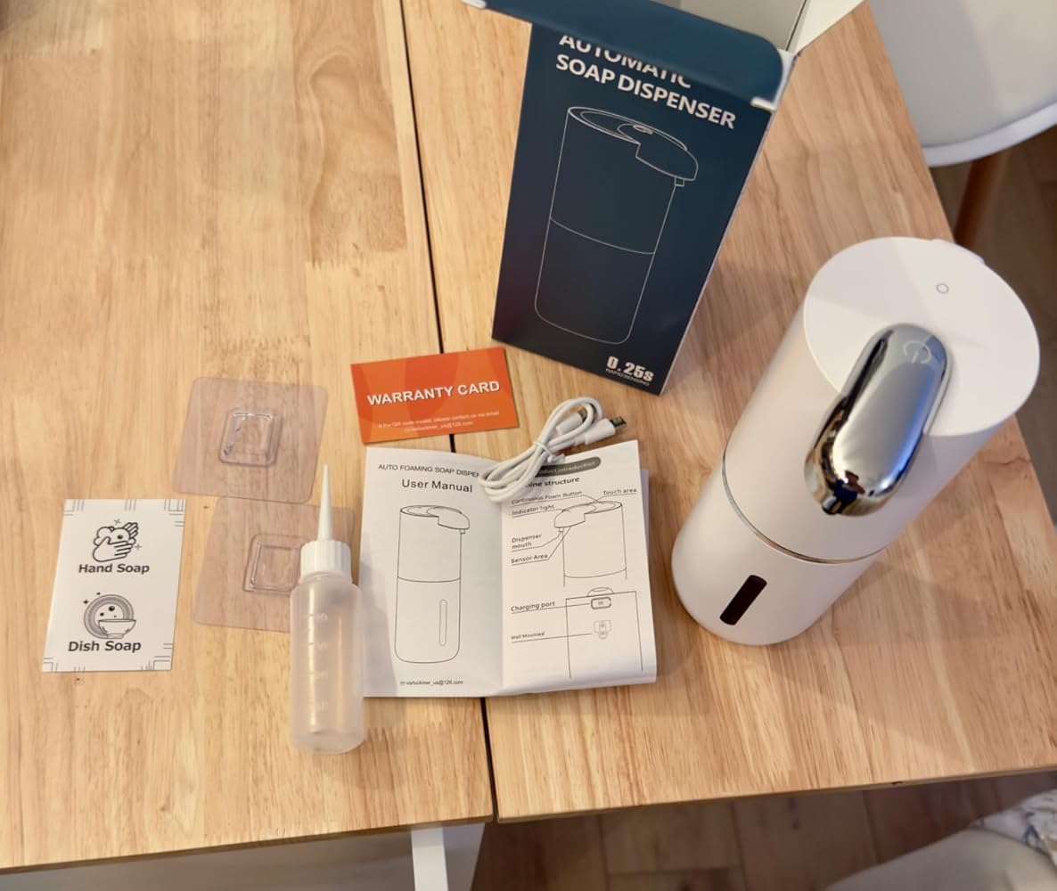 Varluckiner Automatic Foaming Soap Dispenser: A Hygienic Game-Changer for Your Home